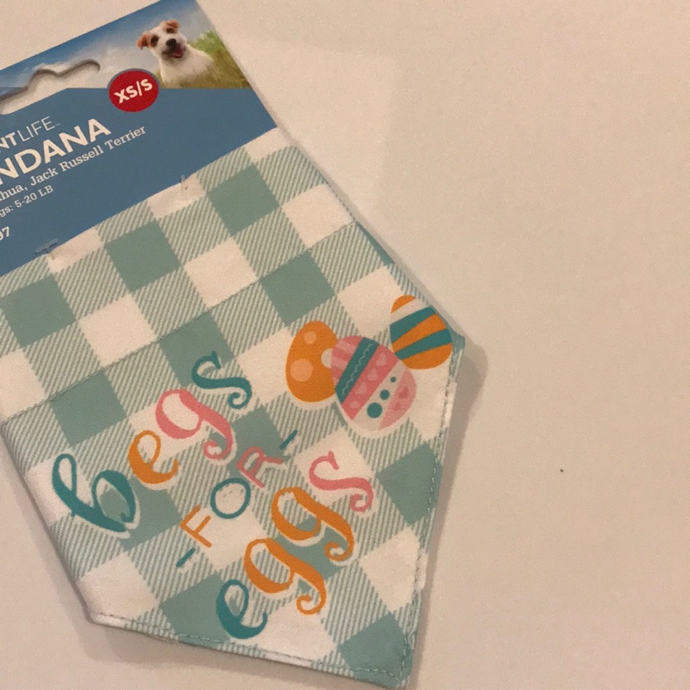 Dog Bandanna. Size XS/S
